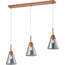 Φωτιστικό Κρεμαστό 3xE27 230V Ξύλο 955BRADLEY3